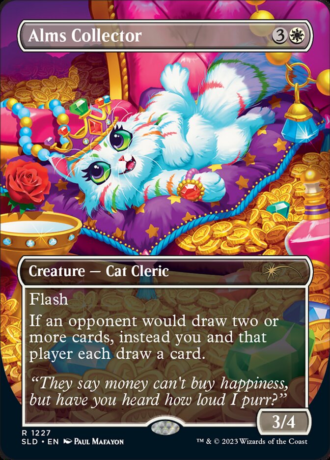 Alms Collector (Borderless) [Secret Lair Drop Series] | Good Games North