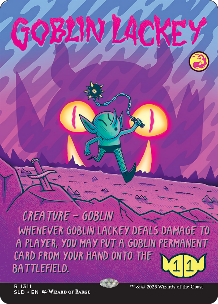 Goblin Lackey (1311) (Rainbow Foil) [Secret Lair Drop Series] | Good Games North