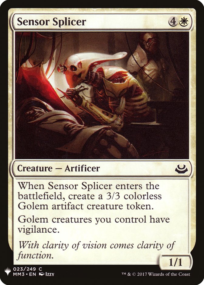 Sensor Splicer [Mystery Booster] | Good Games North