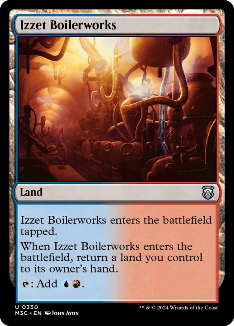 Izzet Boilerworks [Modern Horizons 3 Commander] | Good Games North