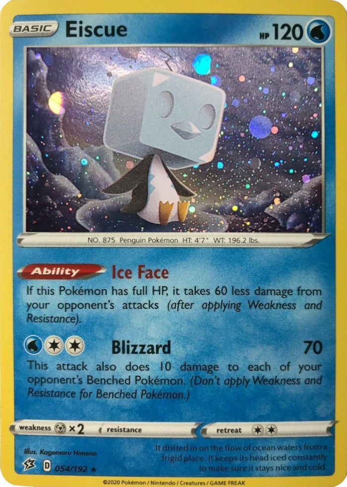 Eiscue (054/192) (Cosmos Holo) [Sword & Shield: Rebel Clash] | Good Games North