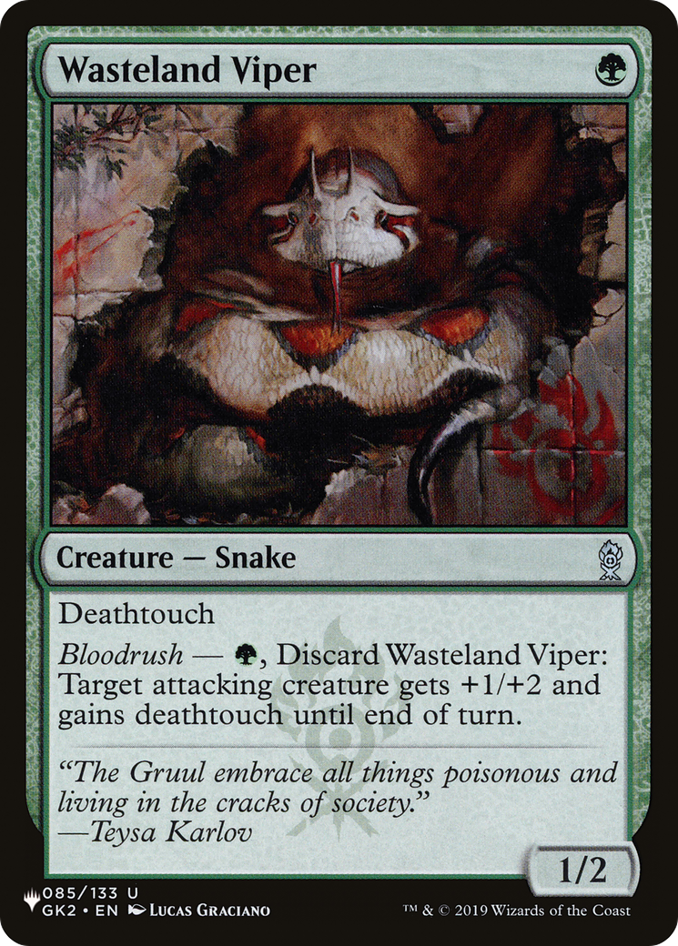 Wasteland Viper [The List] | Good Games North