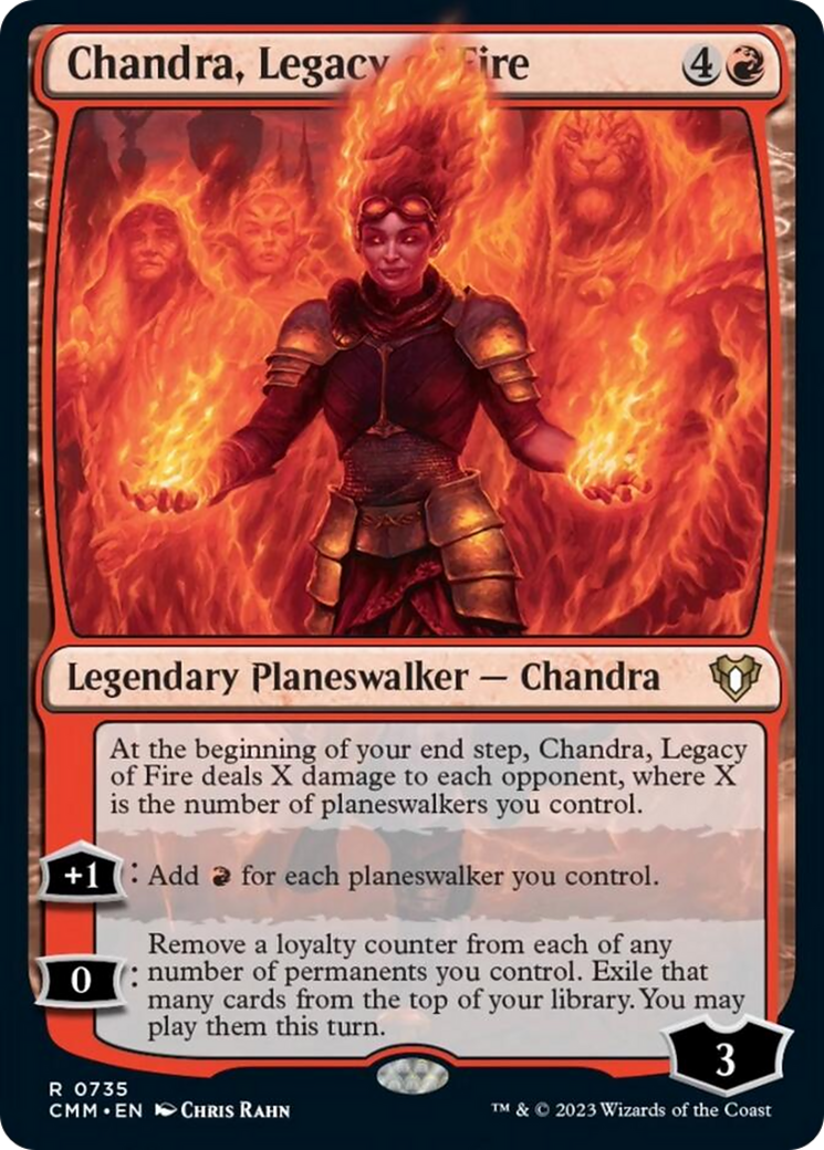 Chandra, Legacy of Fire [Commander Masters] | Good Games North