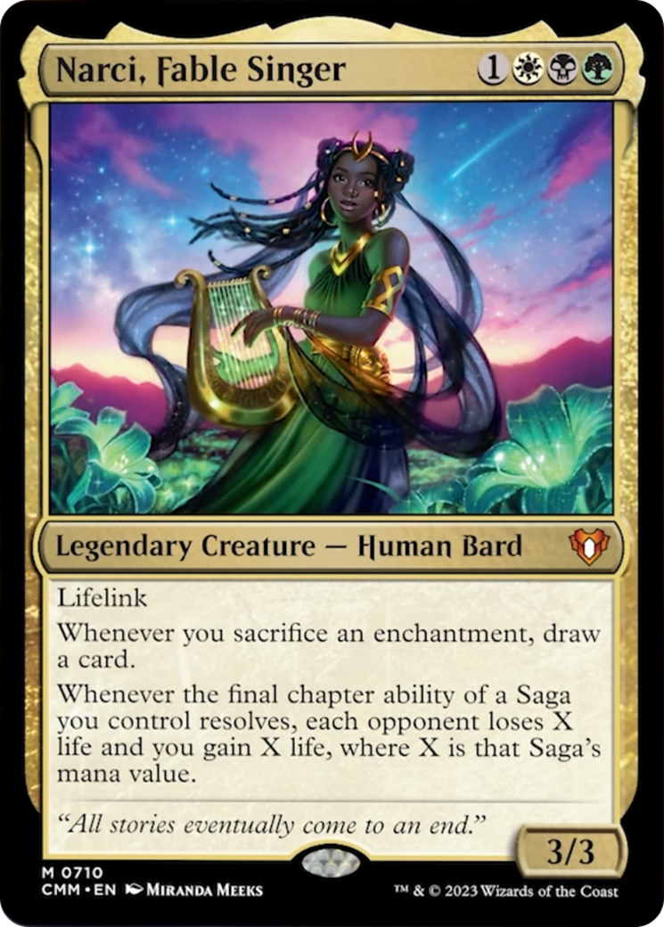 Narci, Fable Singer [Commander Masters] | Good Games North