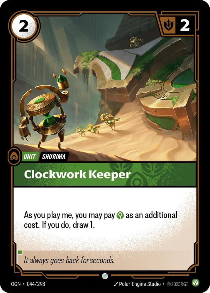 Clockwork Keeper (Origins)  - Foil | Good Games North