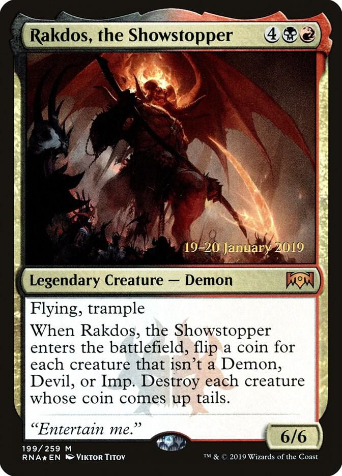 Rakdos the Showstopper (Prerelease Cards)  - Foil | Good Games North
