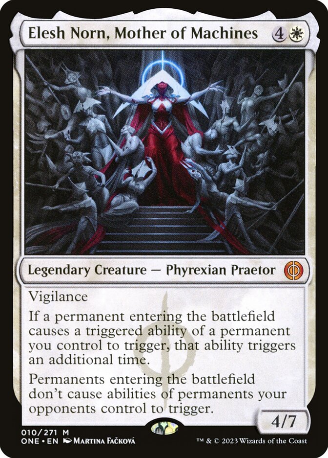 Elesh Norn, Mother of Machines (Phyrexia: All Will Be One)  - Foil | Good Games North