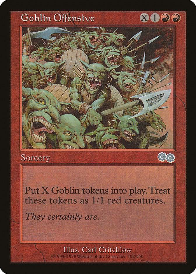 Goblin Offensive 192/350 (Urza's Saga)  | Good Games North