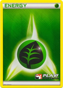 Grass Energy (2011 Play Pokemon Promo) [League & Championship Cards] | Good Games North