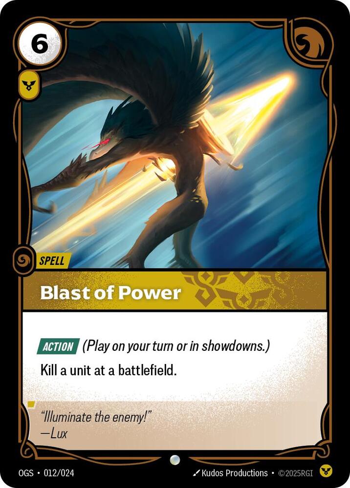 Blast of Power (Origins: Proving Grounds)  | Good Games North