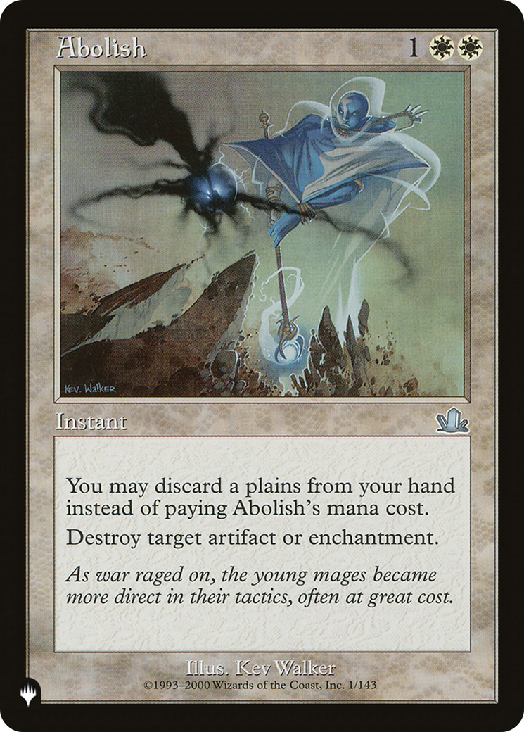 Abolish [The List] | Good Games North
