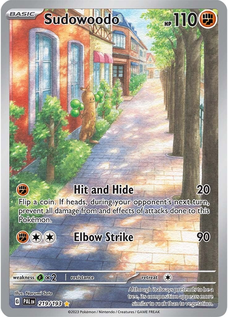 Sudowoodo (219/193) [Scarlet & Violet: Paldea Evolved] | Good Games North