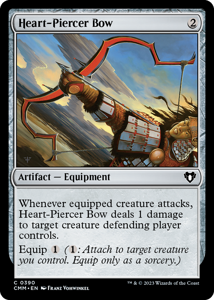 Heart-Piercer Bow [Commander Masters] | Good Games North