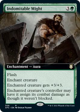 Indomitable Might Extended Art 309/62 (Commander: Adventures in the Forgotten Realms)  | Good Games North