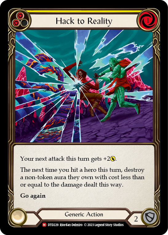 Hack to Reality [DTD229] (Dusk Till Dawn)  Rainbow Foil | Good Games North
