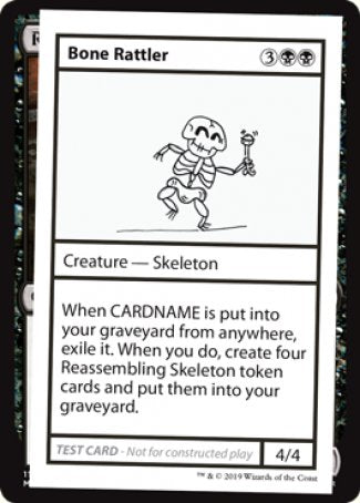 Bone Rattler (2021 Edition) [Mystery Booster Playtest Cards] | Good Games North