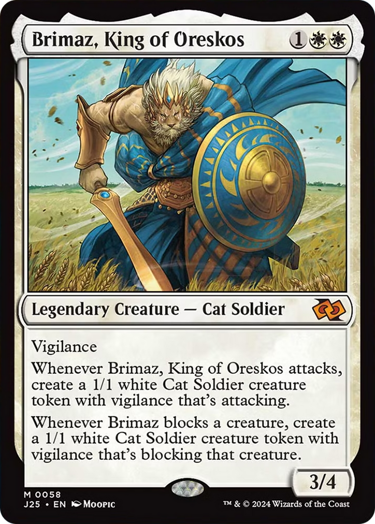 Brimaz, King of Oreskos (Anime) [Foundations Jumpstart] | Good Games North