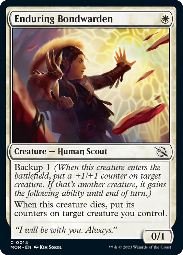 Enduring Bondwarden [March of the Machine] | Good Games North