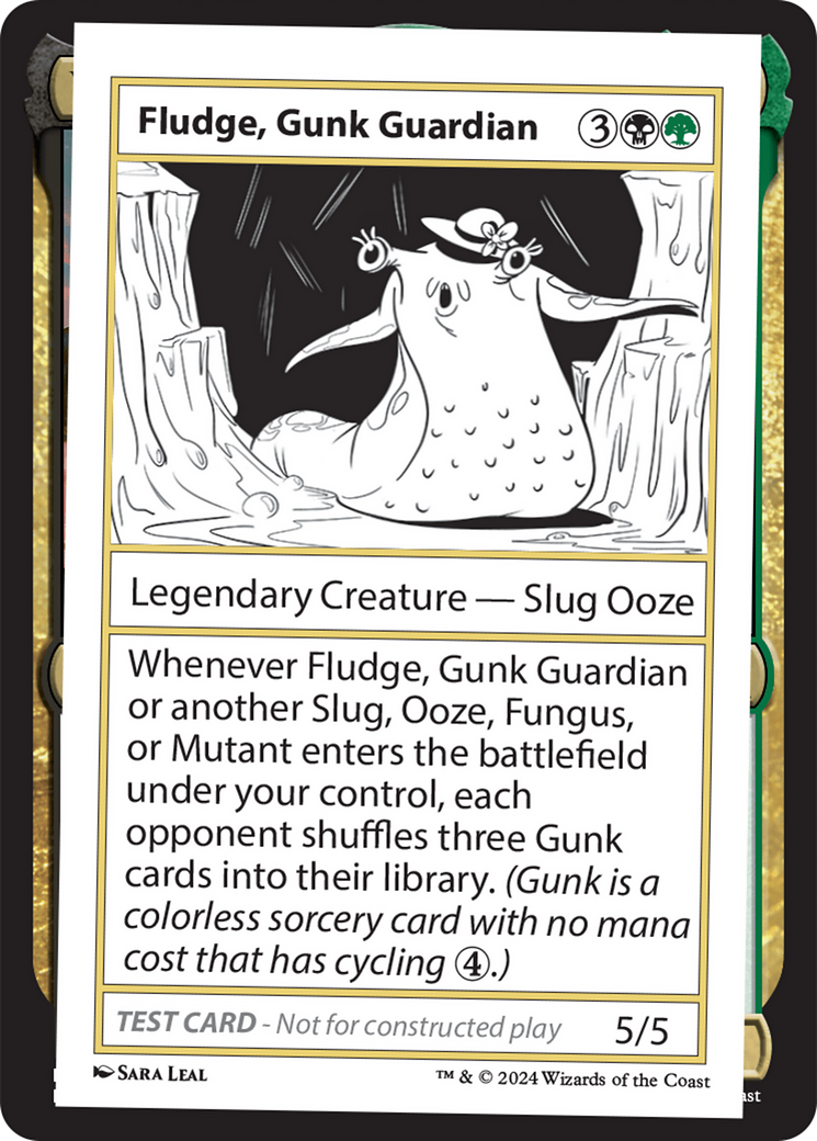 Fludge, Gunk Guardian [Mystery Booster 2 Playtest Cards] | Good Games North