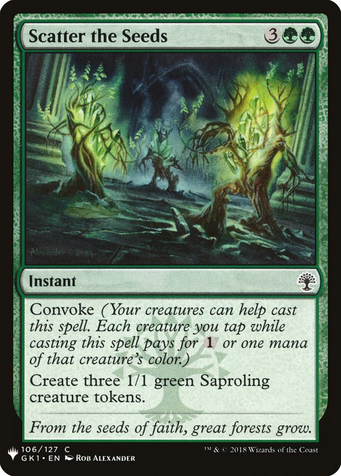 Scatter the Seeds [Mystery Booster] | Good Games North