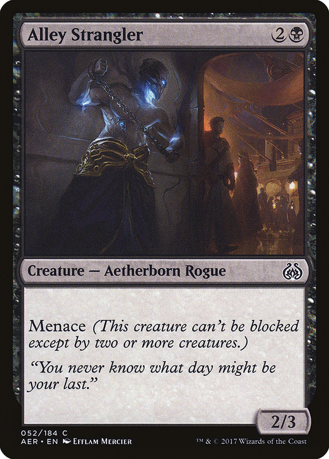 Alley Strangler (Intro Pack) [Aether Revolt Promos] | Good Games North