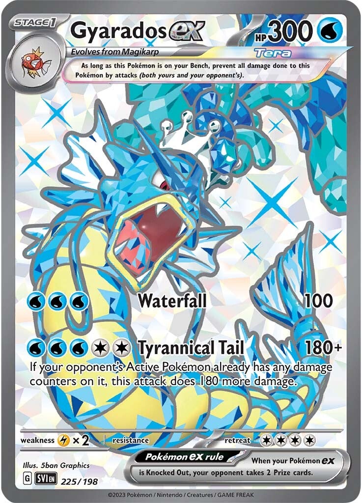 Gyarados ex (225/198) [Scarlet & Violet: Base Set] | Good Games North
