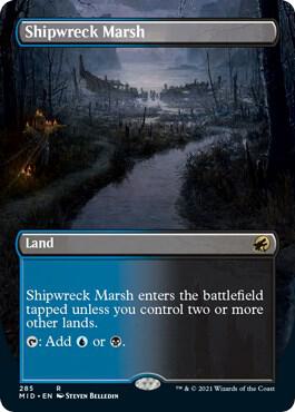 Shipwreck Marsh Borderless (Innistrad: Midnight Hunt)  | Good Games North