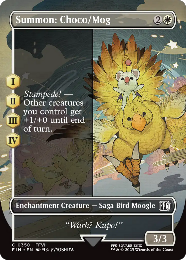 Summon: Choco/Mog (Borderless) [FINAL FANTASY] | Good Games North