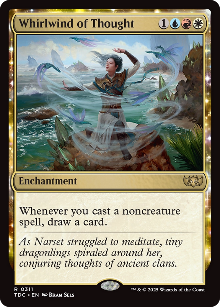 Whirlwind of Thought [Tarkir: Dragonstorm Commander] | Good Games North