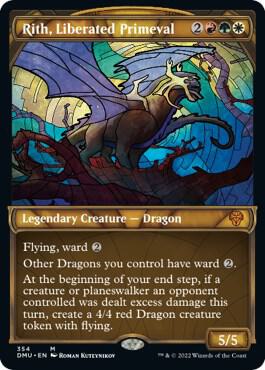 Rith Liberated Primeval Textured Foil (Dominaria United)  - Foil | Good Games North