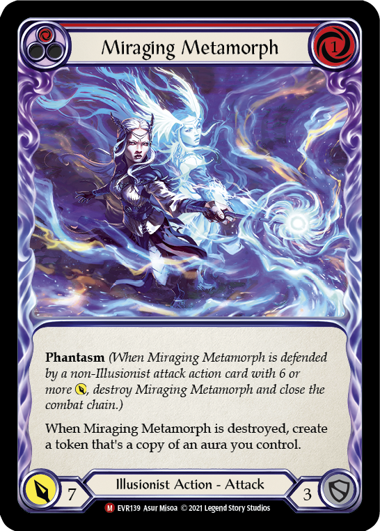 Miraging Metamorph [EVR139] (Everfest)  1st Edition Rainbow Foil | Good Games North