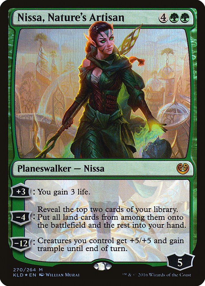 Nissa, Nature's Artisan 270/264 (Kaladesh)  - Foil | Good Games North