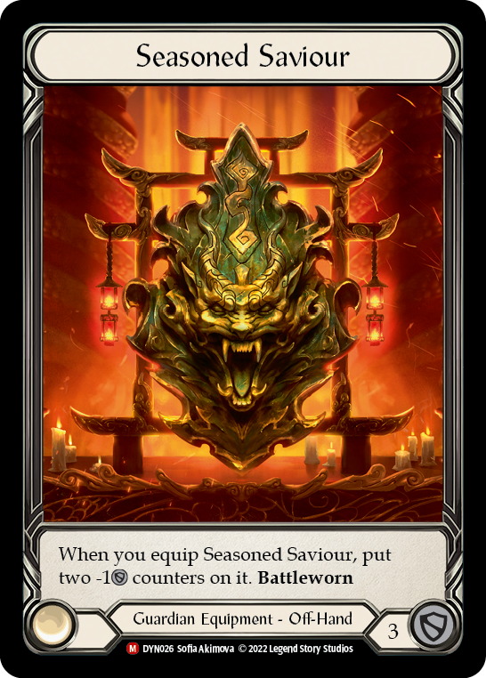 Seasoned Saviour [DYN026] (Dynasty)  Rainbow Foil | Good Games North