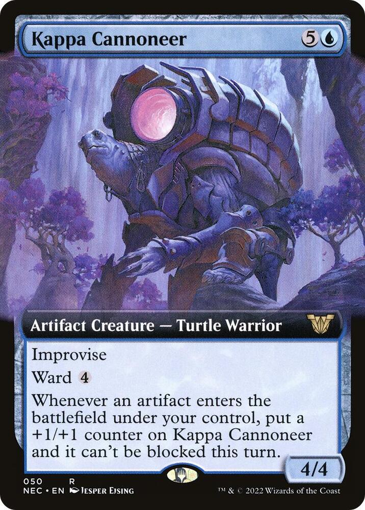 Kappa Cannoneer Extended Art (Commander: Kamigawa: Neon Dynasty)  | Good Games North