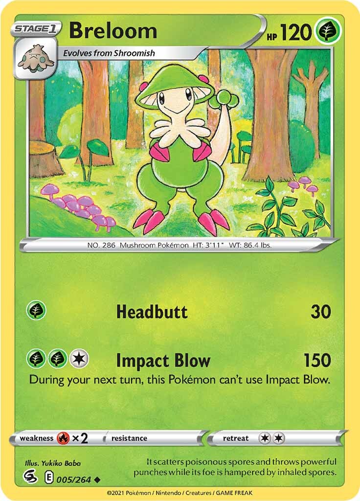 Breloom (005/264) [Sword & Shield: Fusion Strike] | Good Games North