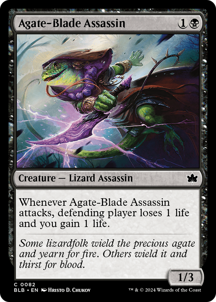 Agate-Blade Assassin [Bloomburrow] | Good Games North