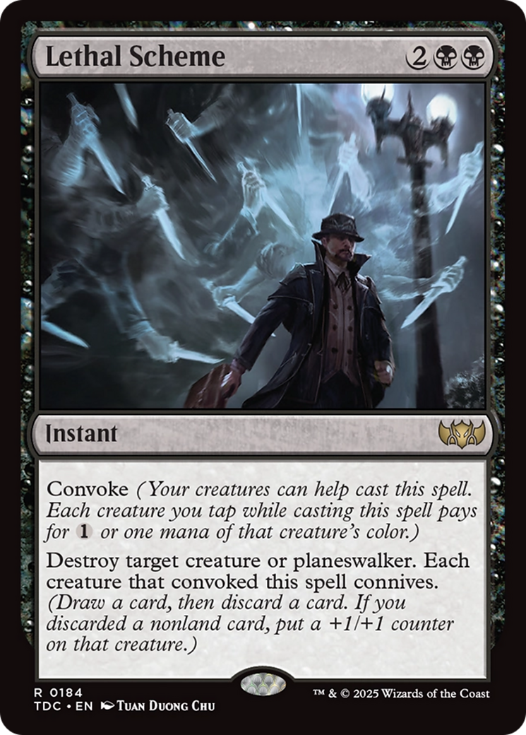 Lethal Scheme [Tarkir: Dragonstorm Commander] | Good Games North
