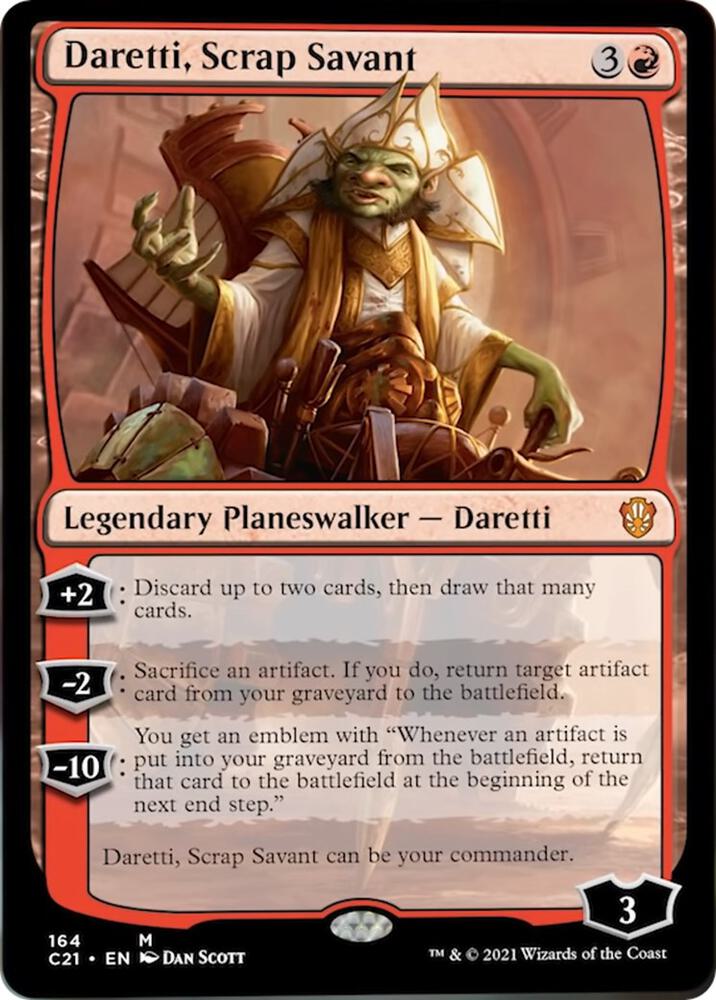 Daretti Scrap Savant 164/81 (Commander 2021)  | Good Games North