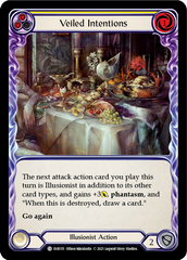 Veiled Intentions (Yellow) [EVR151] (Everfest)  1st Edition Rainbow Foil | Good Games North