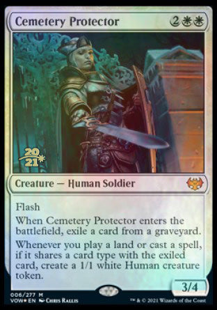 Cemetery Protector [Innistrad: Crimson Vow Prerelease Promos] | Good Games North