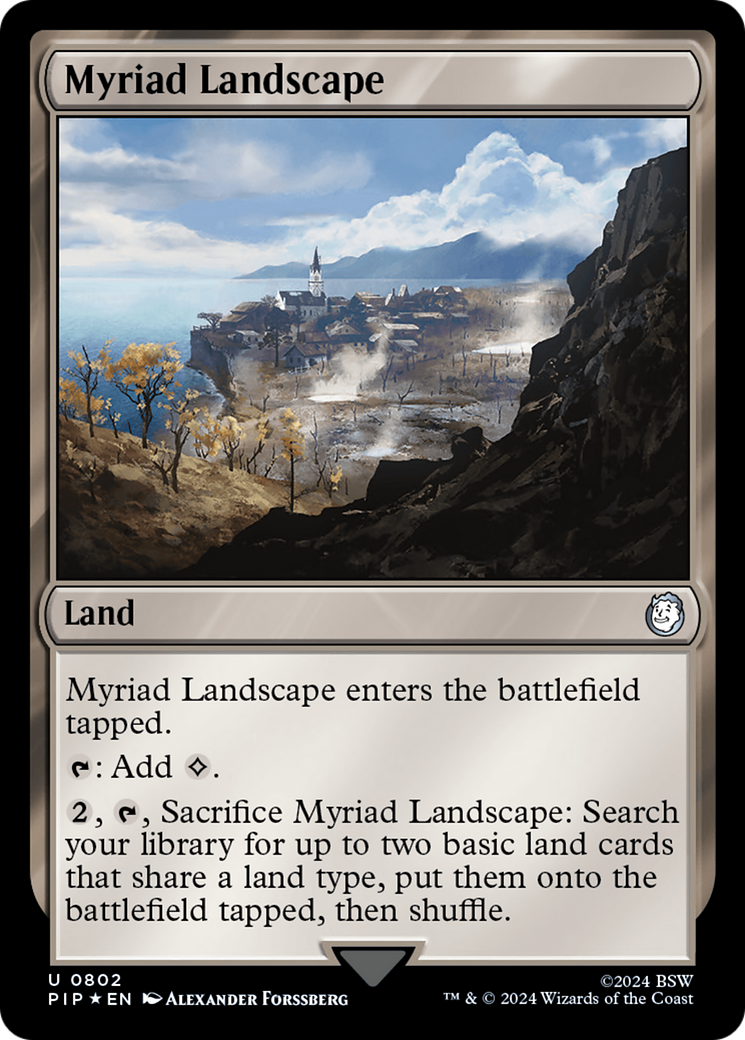 Myriad Landscape (Surge Foil) [Fallout] | Good Games North