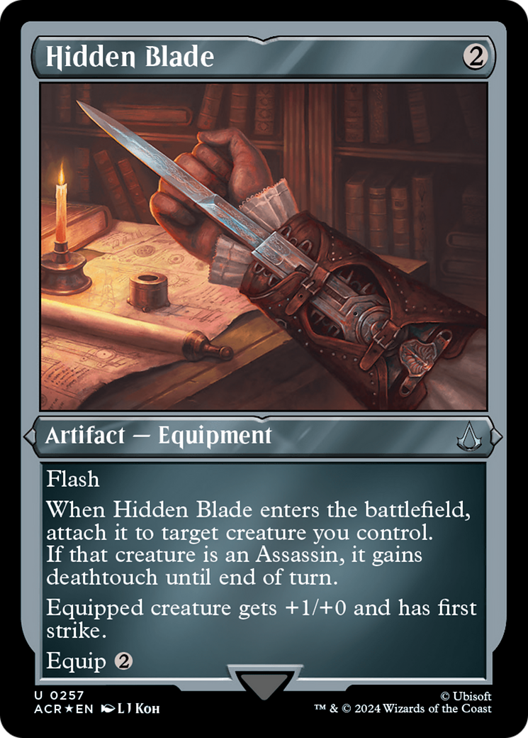 Hidden Blade (Foil Etched) [Assassin's Creed] | Good Games North