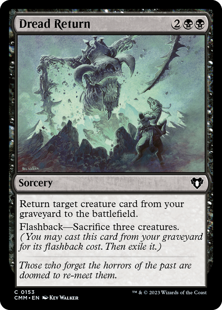 Dread Return [Commander Masters] | Good Games North