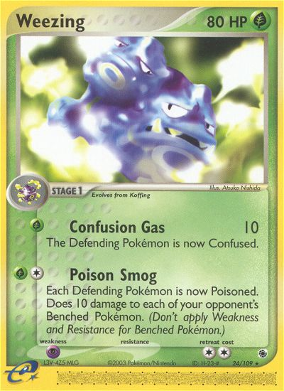 Weezing (24/109) [EX: Ruby & Sapphire] | Good Games North
