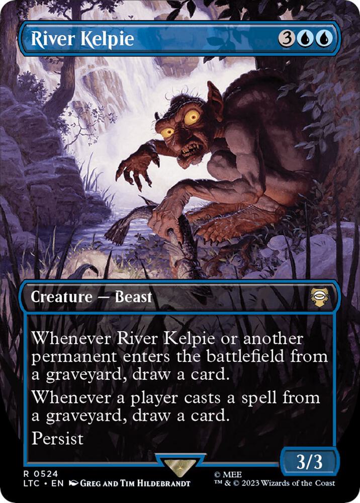River Kelpie 524/347 (Commander: The Lord of the Rings: Tales of Middle-earth)  - Borderless | Good Games North