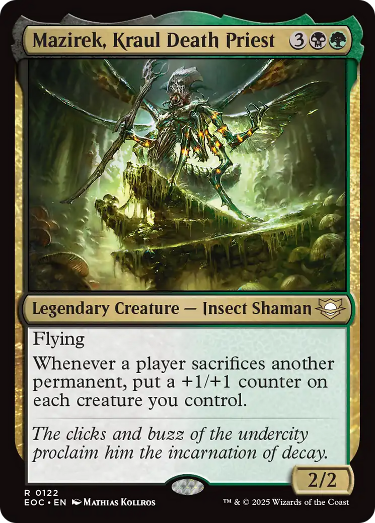 Mazirek, Kraul Death Priest [Edge of Eternities Commander] | Good Games North
