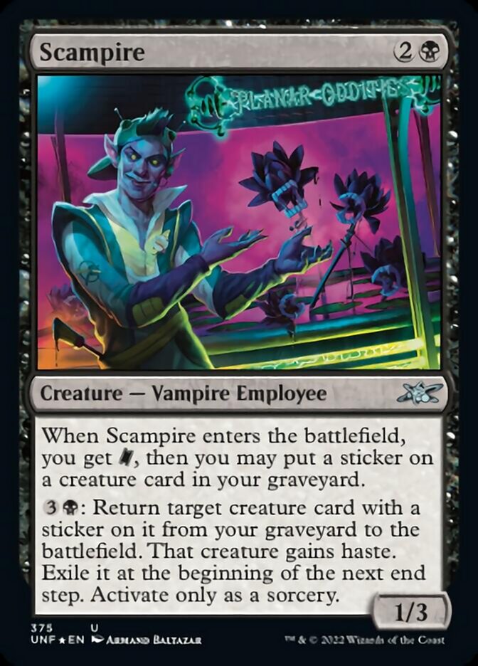 Scampire (Galaxy Foil) [Unfinity] | Good Games North
