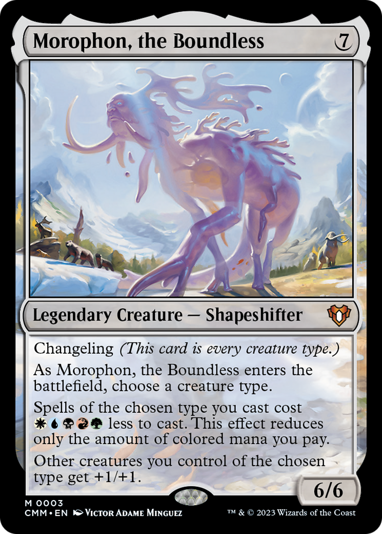 Morophon, the Boundless [Commander Masters] | Good Games North
