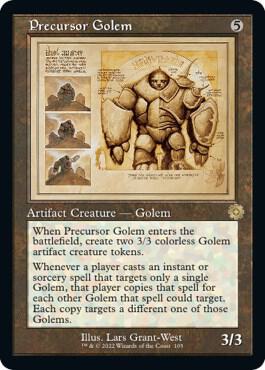 Precursor Golem Schematic (The Brothers' War: Retro Frame Artifacts)  | Good Games North