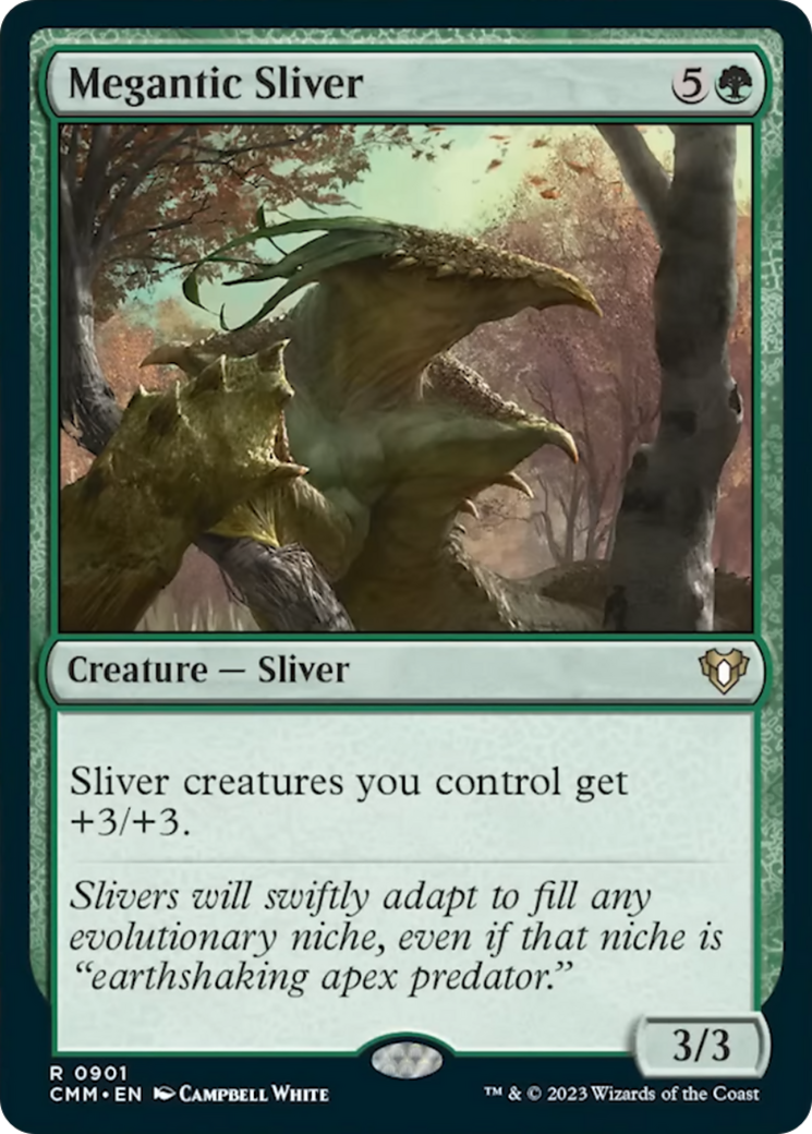 Megantic Sliver [Commander Masters] | Good Games North